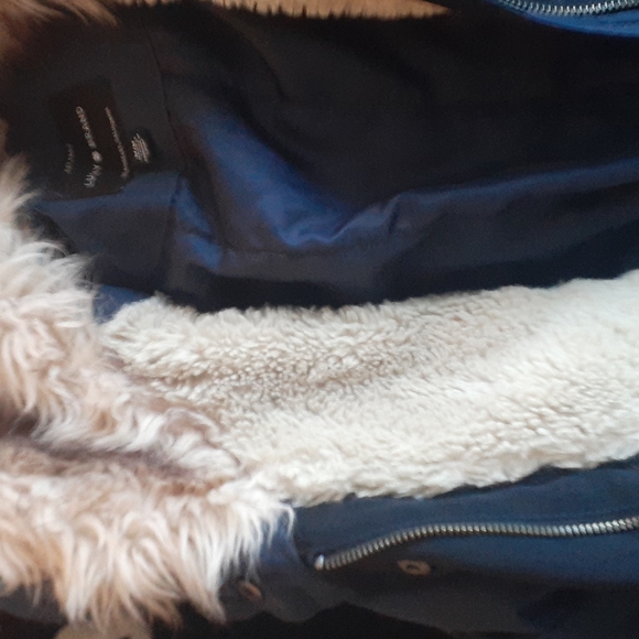 Lucky brand Navy Blue Parka size Medium - Picture 5 of 7